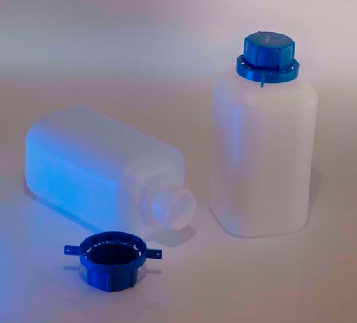 Oil sampling bottles and mailing containers